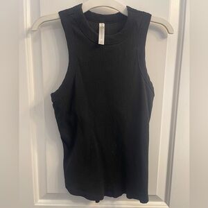 Fabletics Classic Black Tank Top